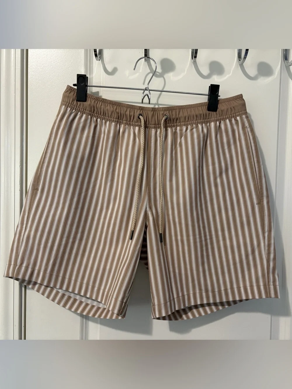 Fair Harbor X Rothy’s Bayberry Swim Trunk Men's Large Lined Shorts 7